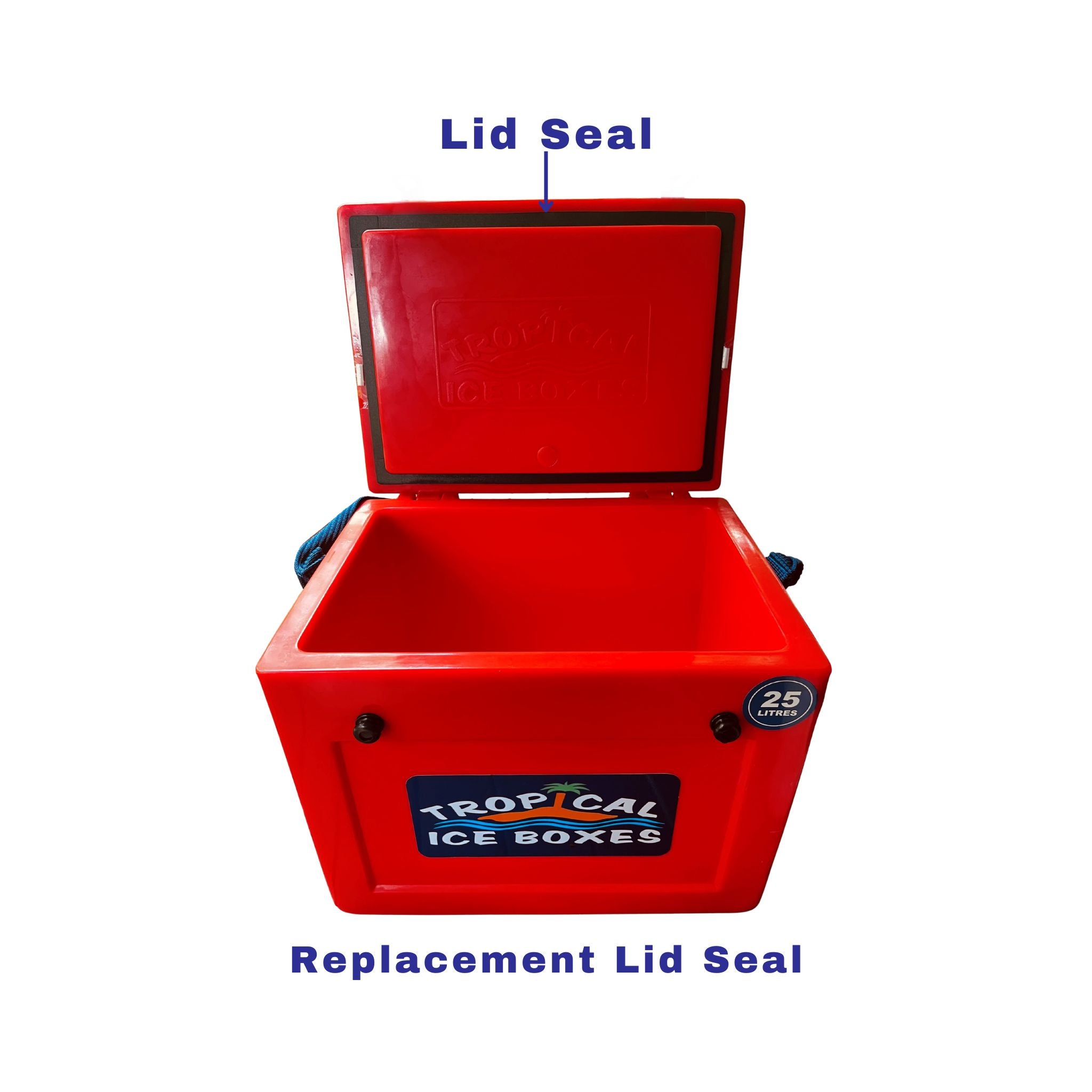 tropical-ice-box-replacement-lid-seal-installed-on-cooler-lid