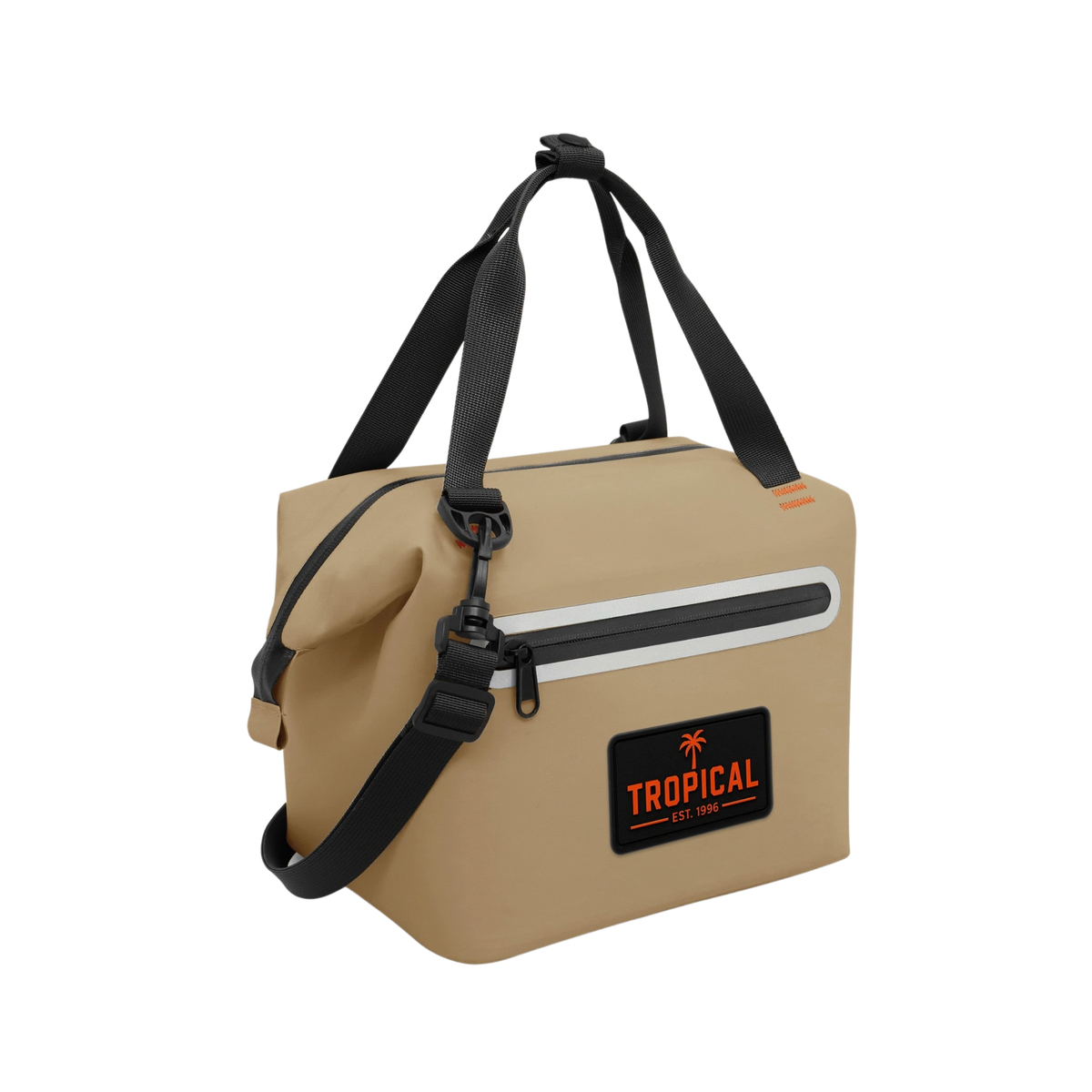 Tropical Lunch Cooler Bag in Sandman beige