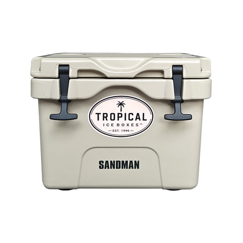 Tropical 15L Lifestyle Ice Box in Sandman beige, front view