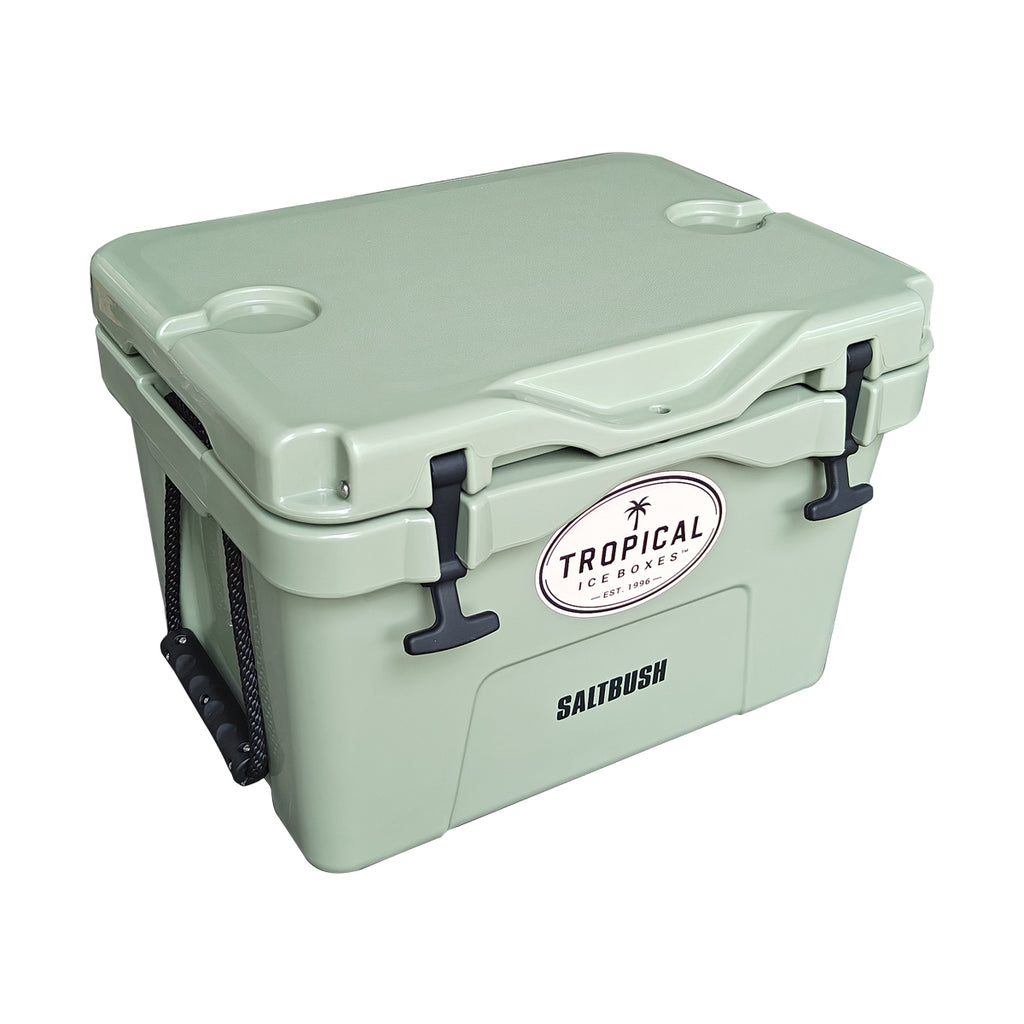 Tropical 25L Lifestyle Ice Box Saltbush left side view gallery:saltbush