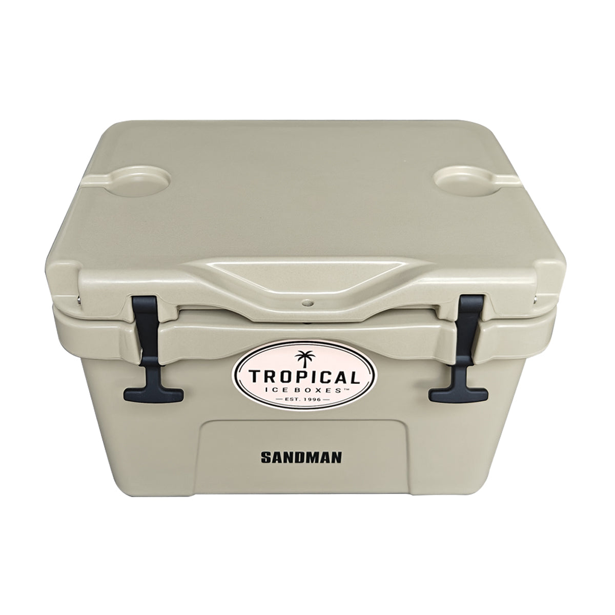 Tropical 25L Lifestyle Ice Box Sandman top side view gallery:sandman