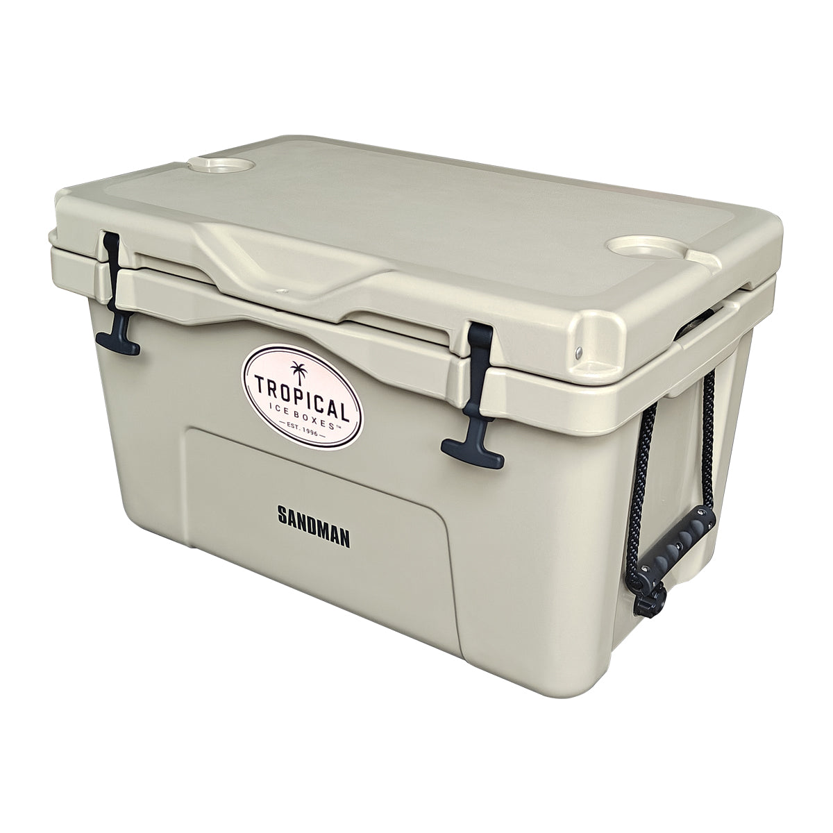 Tropical 35L Lifestyle Ice Box Sandman right side view drain bung gallery:sandman