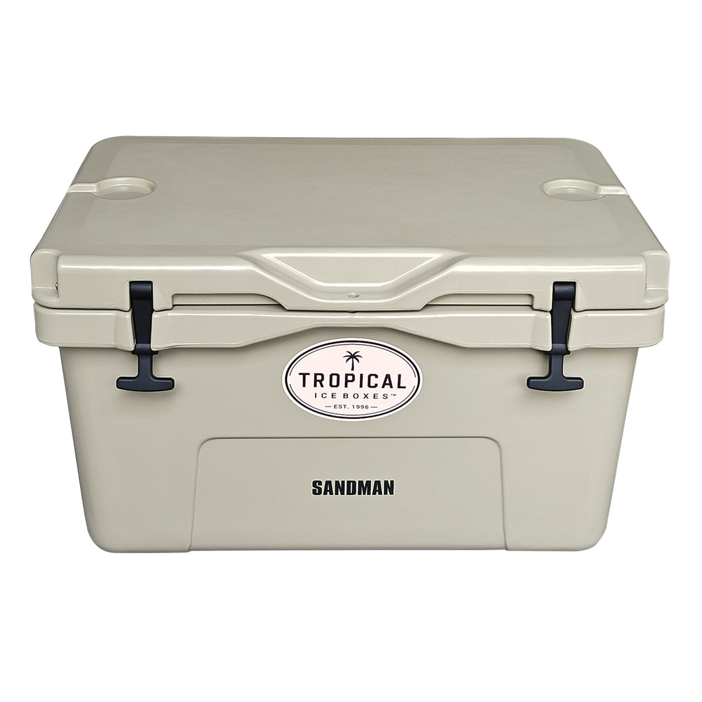 Tropical 35L Lifestyle Ice Box Sandman top side view gallery:sandman
