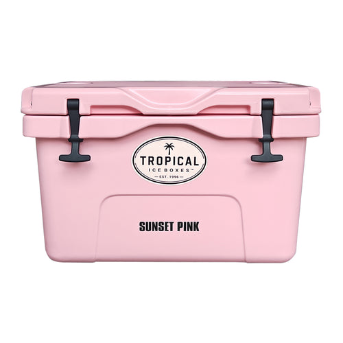 Tropical 35L Lifestyle Ice Box in Sunset Pink