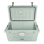 Tropical 65L Lifestyle Ice Box Saltbush open lid view gallery:saltbush