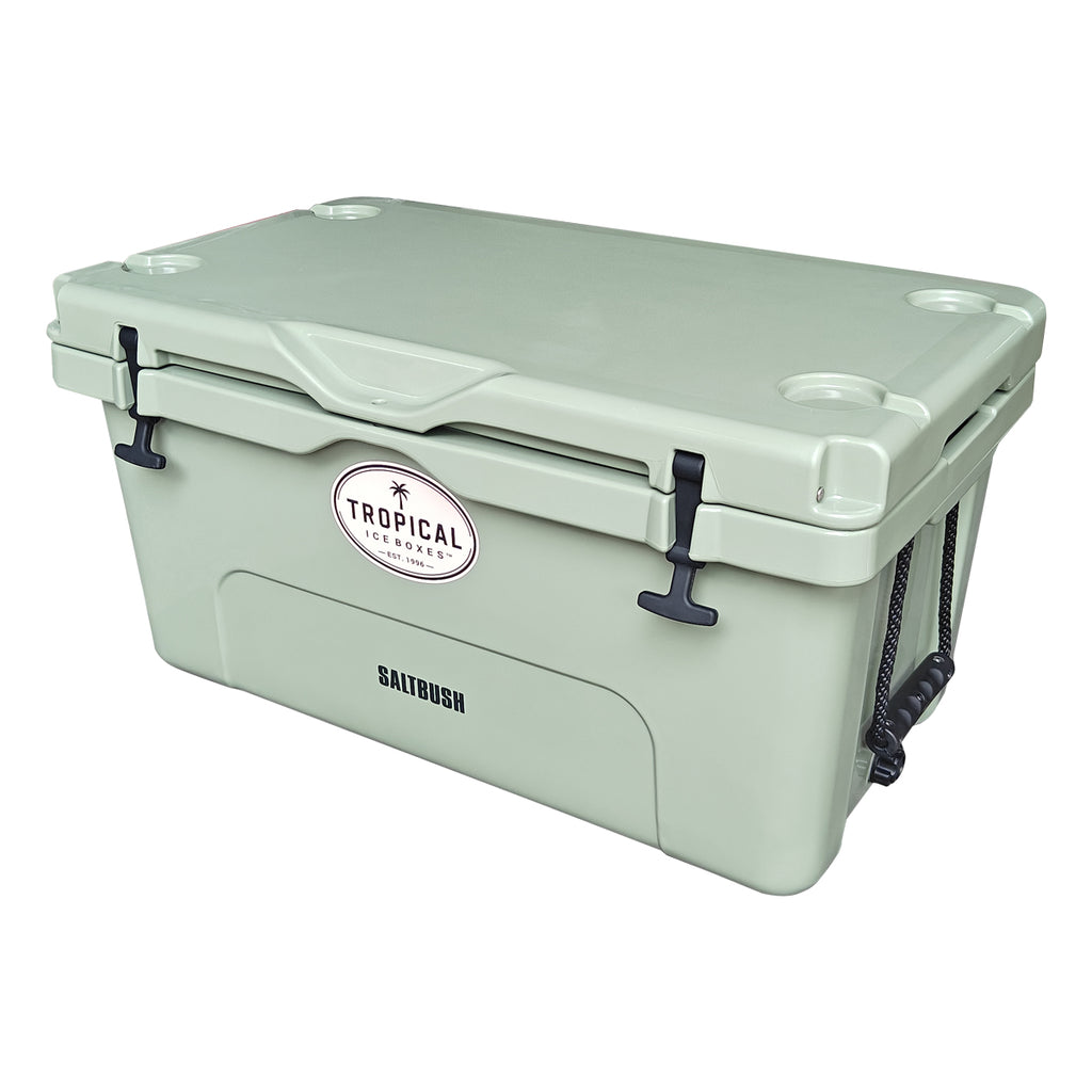 Tropical 65L Lifestyle Ice Box Saltbush right side view drain bung gallery:saltbush
