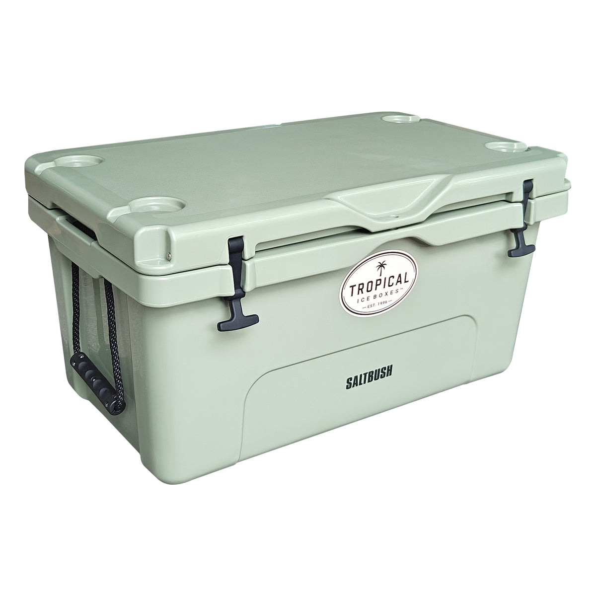 Tropical 65L Lifestyle Ice Box Saltbush left side view gallery:saltbush