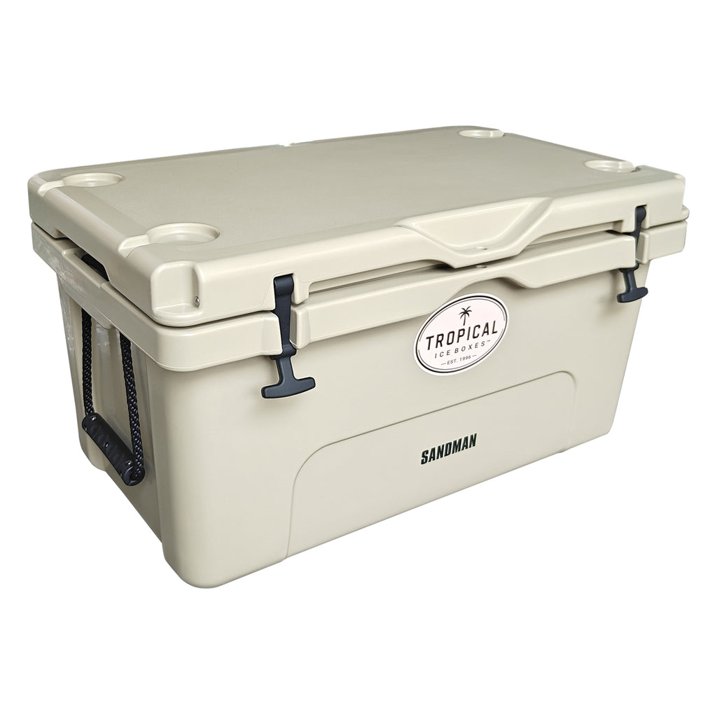 Tropical 65L Lifestyle Ice Box Sandman left side view gallery:sandman