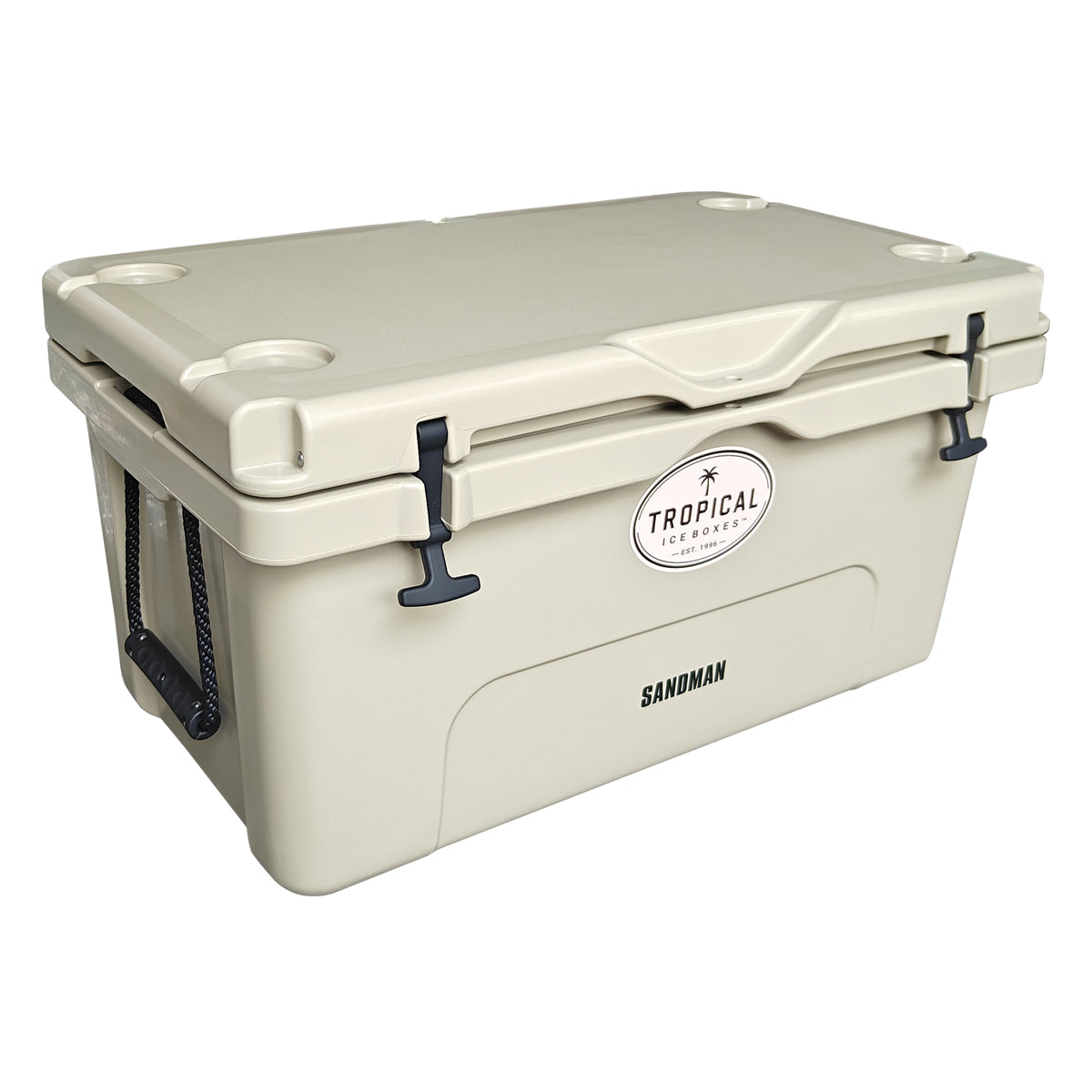 Tropical 65L Lifestyle Ice Box Sandman left side view gallery:sandman
